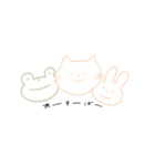 女の子と、ときどき動物（個別スタンプ：13）
