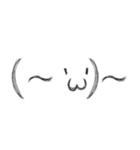手書き顔もじ（個別スタンプ：16）