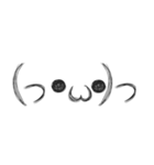 手書き顔もじ（個別スタンプ：19）