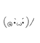 手書き顔もじ（個別スタンプ：22）