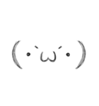 手書き顔もじ（個別スタンプ：30）