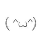 手書き顔もじ（個別スタンプ：37）