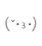 手書き顔もじ（個別スタンプ：39）
