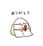 いきてるおにぎり（個別スタンプ：3）