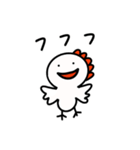 平凡なニワトリ（個別スタンプ：4）