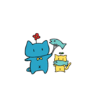 おはなねこ  ふたばねこ（個別スタンプ：6）