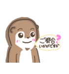 可愛いカワウソのスタンプ（個別スタンプ：6）