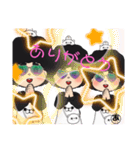 アフロ三姉妹（個別スタンプ：2）
