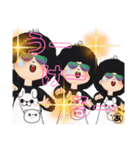 アフロ三姉妹（個別スタンプ：12）