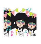 アフロ三姉妹（個別スタンプ：16）
