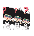 アフロ三姉妹（個別スタンプ：27）