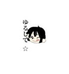 お口の悪いおかっぱ君（個別スタンプ：7）