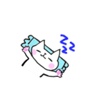 目、開かない優しいネコさん（個別スタンプ：31）