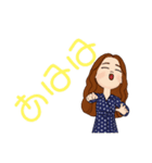 メッセージ送れるSTAMP（個別スタンプ：21）
