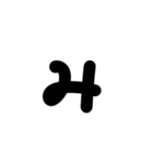 あいうえおの字（個別スタンプ：32）