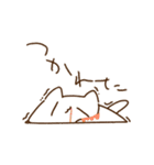 右向きのねこ（個別スタンプ：20）