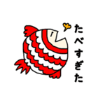 ファッション大好きお魚さん（個別スタンプ：34）