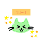 カラフルなにゃんこ（個別スタンプ：3）