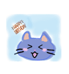 カラフルなにゃんこ（個別スタンプ：16）