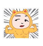 面白いたくさんアバタースタンプ（個別スタンプ：5）