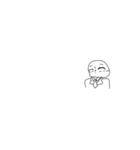 モブモブ男のスタンプ（個別スタンプ：4）