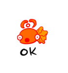 デメちゃんスタンプ（個別スタンプ：7）