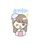 女の子の日常かいわ（個別スタンプ：10）