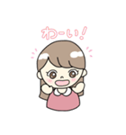 女の子の日常かいわ（個別スタンプ：19）