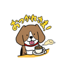 毎日ビーグル犬（個別スタンプ：11）