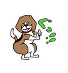 毎日ビーグル犬（個別スタンプ：16）