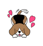 毎日ビーグル犬（個別スタンプ：17）