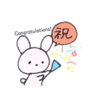 駐妻ちゃん留学ちゃん 日常生活Ver（個別スタンプ：3）