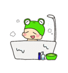 ランニング部のカエル部長（個別スタンプ：17）