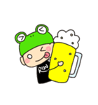ランニング部のカエル部長（個別スタンプ：20）
