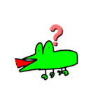 緑なんとか？（個別スタンプ：10）