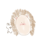 ゆるアニ ハリネズミver.（個別スタンプ：10）