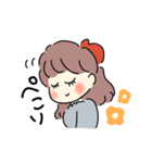 それなりに使える日常スタンプ(女の子)（個別スタンプ：16）