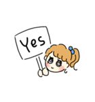 それなりに使える日常スタンプ(女の子)（個別スタンプ：21）