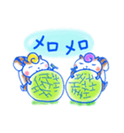 まえがみくるりんリス 繰り返し言葉2（個別スタンプ：1）