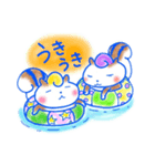 まえがみくるりんリス 繰り返し言葉2（個別スタンプ：2）