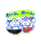 まえがみくるりんリス 繰り返し言葉2（個別スタンプ：4）