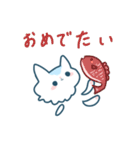 やわらか！くらげねこ（個別スタンプ：23）