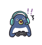 ゆるゲーマーなペンギンたち（個別スタンプ：7）