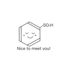 ベンゼンちゃんの日常(英語ver)（個別スタンプ：5）