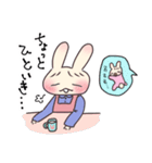 ママとベイビーうさぎちゃん（個別スタンプ：11）