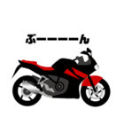 赤黒SSバイクちゃん（個別スタンプ：1）