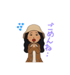 アパレル店員（個別スタンプ：14）