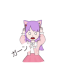 夢ニャンのポーズスタンプ①（個別スタンプ：4）