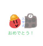 トマトすけ スタンプ春バージョン（個別スタンプ：6）