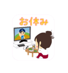 手術室看護師 女子（個別スタンプ：30）